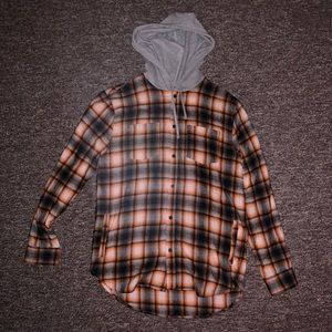 PacSun Flannel hoodie